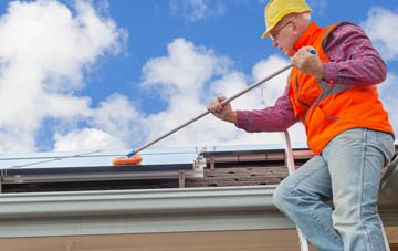 Whitwood soft wash roof cleaning